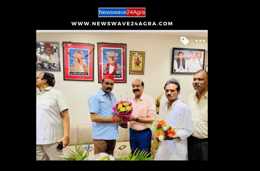  मधुसूदन शर्मा (पूर्व विधायक, बाह) बने सपा के जिला अध्यक्ष